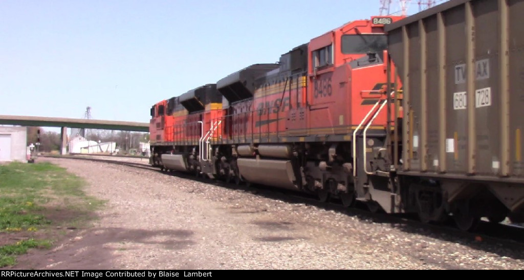 BNSF coal train